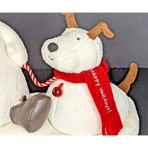 2004 Jingle Pals Snowman Dog Snow What Fun! Animated Singing Works Batteries - Picture 9 of 9